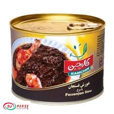 فروش عمده کنسرو خورشت فسنجان 450 گرمی + قیمت ارزان و اقتصادی